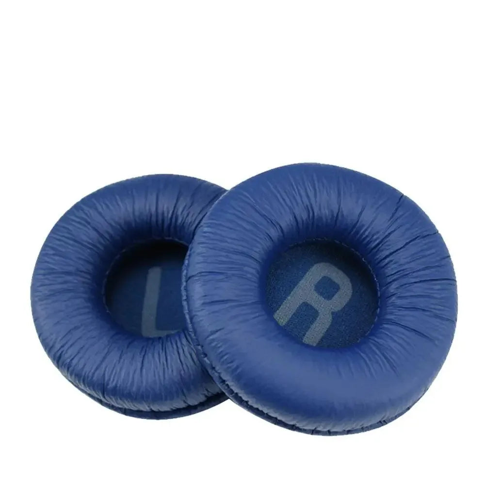70mm (2.76in) Replacement Foam Ear Pads – Soft Protein Leather Headphone Cushions, 1 Pair (Headband Option)