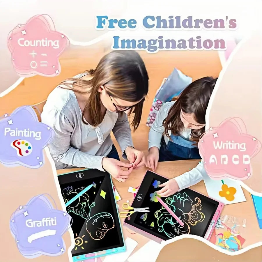 Erasable LCD Drawing Board 12-Inch (30 cm) Doodle Sketchpad Handwriting Tablet for Kids Gifts