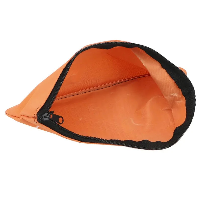 Waterproof Oxford Zipper Tool Bag - Portable Multi-Function Organizer (7.7 x 11 in / 19.5 x 28 cm)