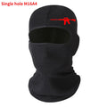 Lycra Full Face Balaclava Mask - Windproof Winter Mask for Motorcycle, Cycling, Ski & Snowboard - Unisex