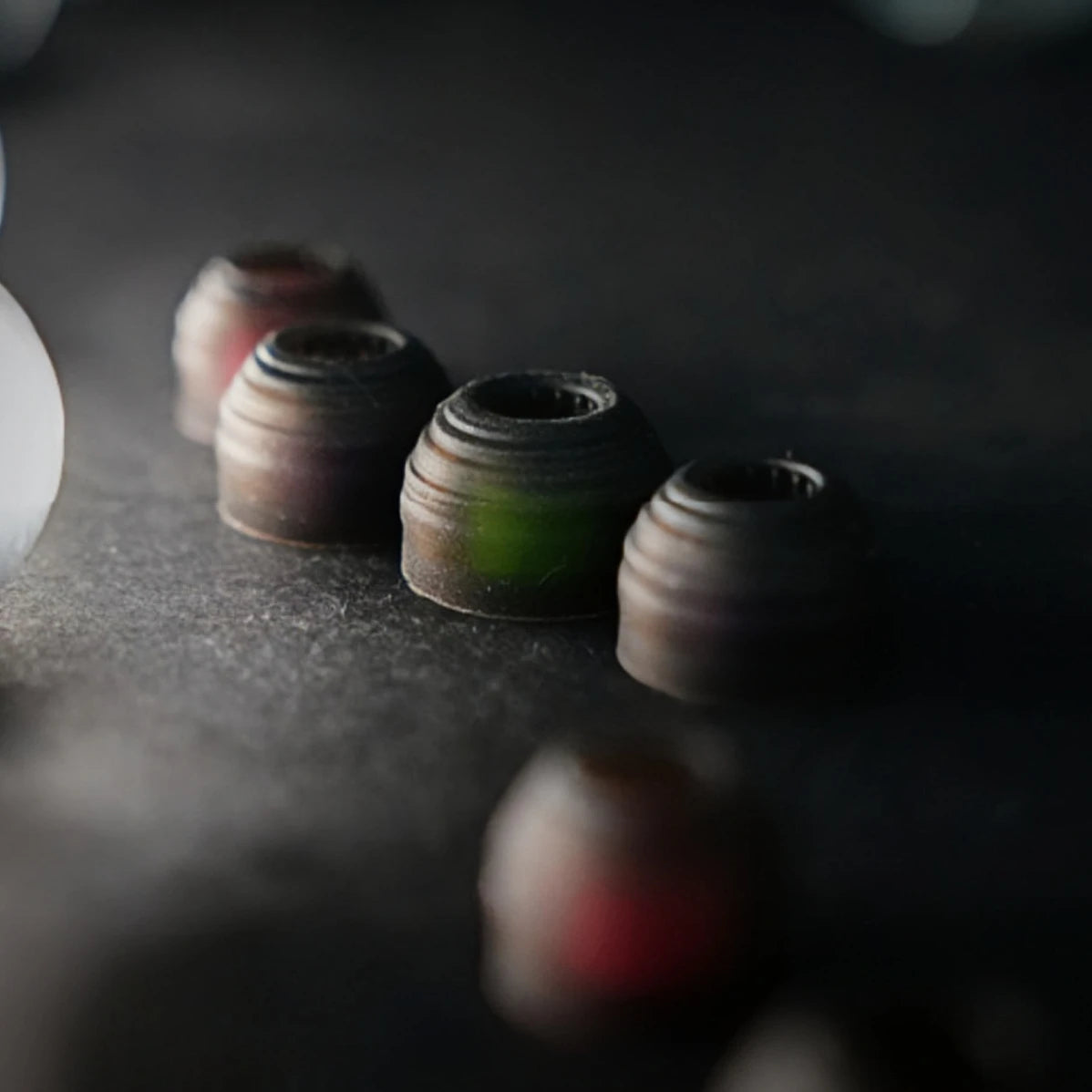 Sonic Silicone Earbud Tips - Corrugated Medical-Grade Ear Tips 3-Pair (S/M/L)