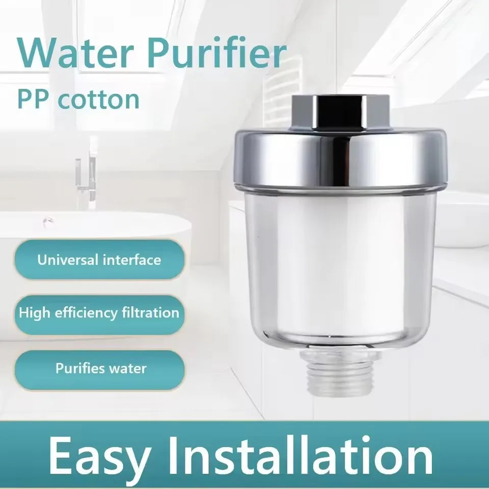 Universal Faucet Water Purifier Kit High-Density PP Cotton Filter for Kitchen and Bathroom