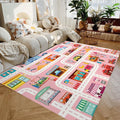 Kids Traffic Play Mat Rug — Non-Slip Highway Car Playmat for Boys & Girls, Flannel Play Rug for Playroom (40x60–120x160 cm / 16x24–47x63 in)