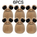 The Maw My Pet Alien Pou Kawaii Plush Toy 22 cm (8.7 in) - 1-6 Pack Kids Birthday & Christmas Gift