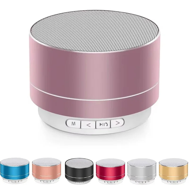 Portable Bluetooth 3D Stereo Speaker - Mini USB Subwoofer with Mic & SD Card Support
