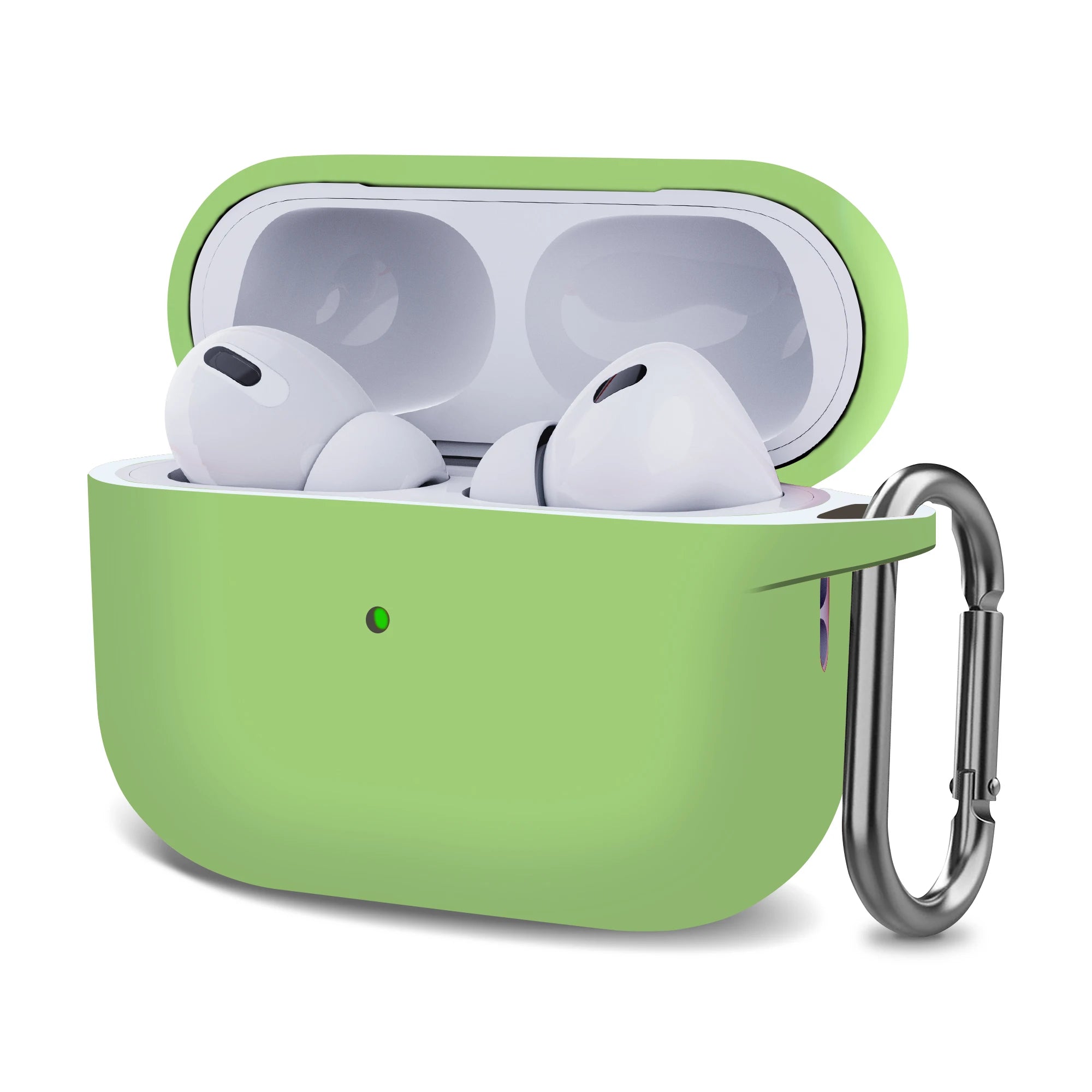 Silicone Earbud Charging Case Cover — Soft TPU Shockproof Protective Case for True Wireless Earbuds (1-Pack)