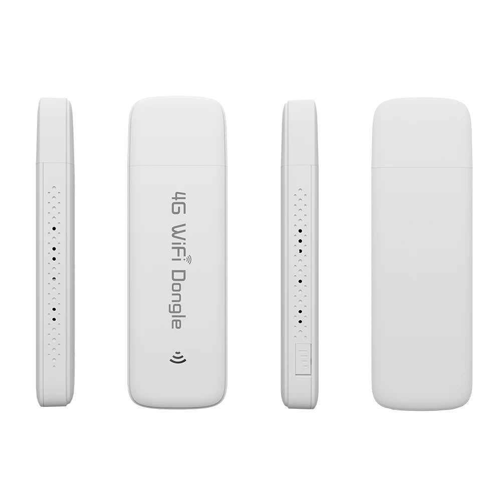 4G MiFi LTE Portable WiFi 6 Pocket Router 3000mAh Mobile Hotspot SIM for Business & Gaming