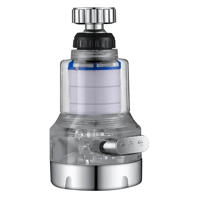 360° Rotating Faucet Water Filter Universal for Kitchen and Bathroom High-Density PP Cotton