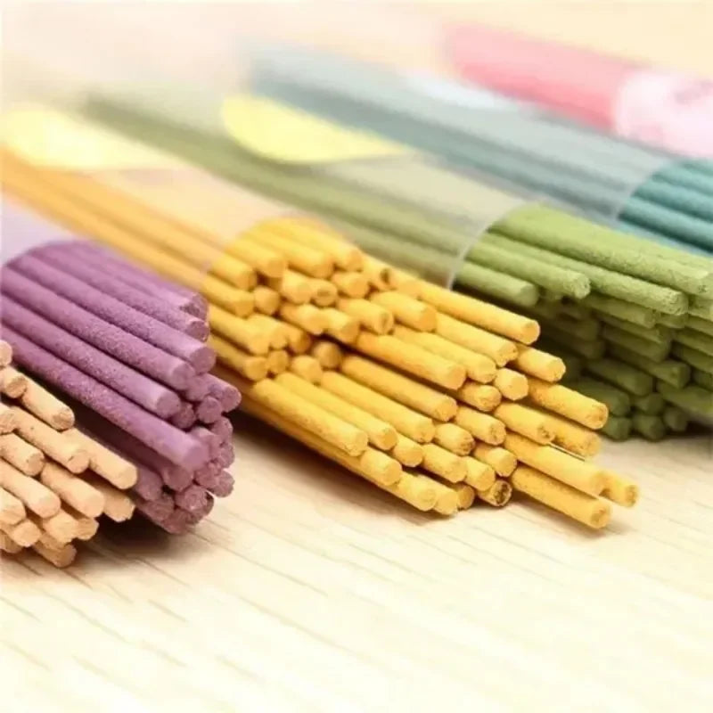 50-Pack Sandalwood Incense Sticks — Natural Aromatherapy Air Freshener