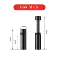 Adjustable Magnetic Aluminum GPU Support Bracket for PC Case - 27-120 mm (1.06-4.72 in) Graphics Card Holder