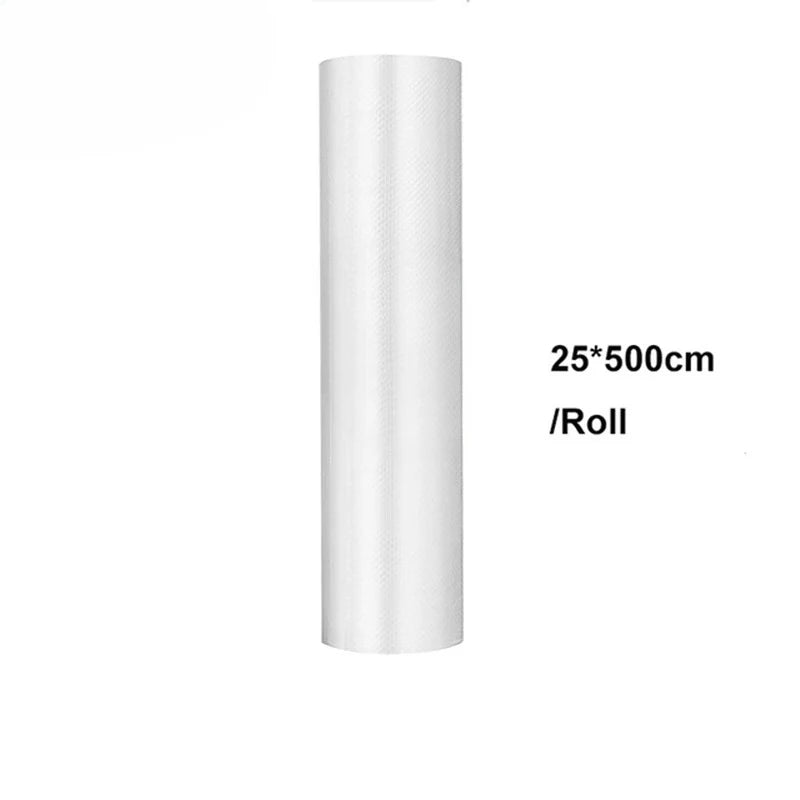 Vacuum Sealer Bags Roll – BPA-Free 4 mil Embossed Food Saver for Sous Vide, Custom-Length Vacuum Pack Bags