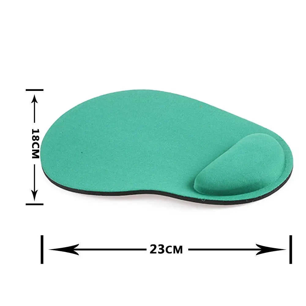Ergonomic Wrist Rest Mouse Pad 9.1 x 7.1 in (23 x 18 cm) Non-Slip Wrist Support for PC & Laptop