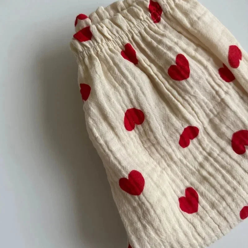 Organic Cotton Baby Pants – Soft Muslin Bloomers for Newborns & Toddlers, Elastic Mid Waist, Cute Animal & Floral Prints