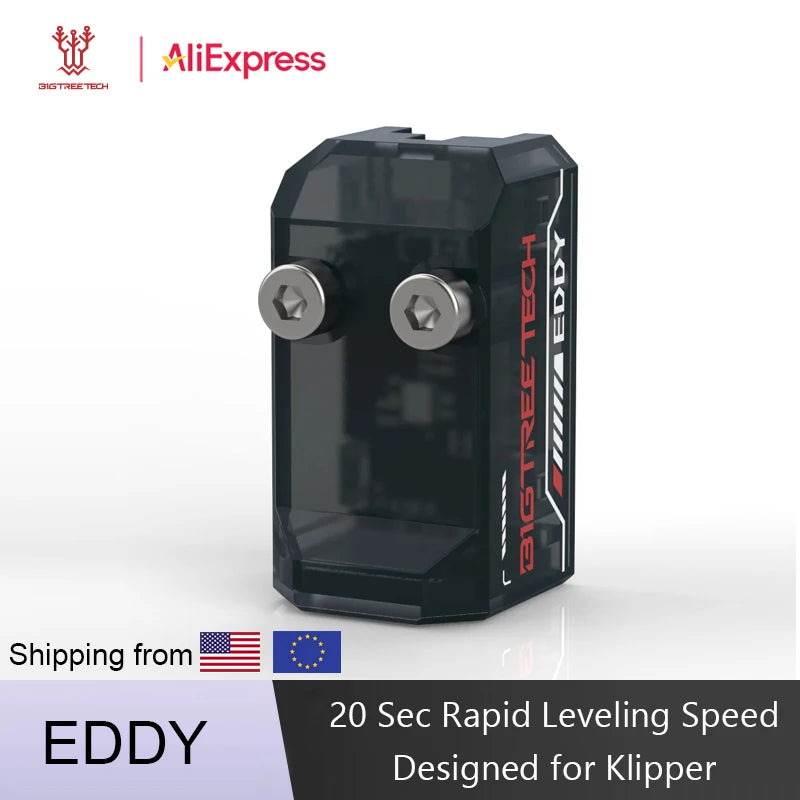 Auto Bed Leveling Sensor Duo for Klipper 3D Printers — USB/CAN, 20s Fast Leveling, Non-Contact Precision