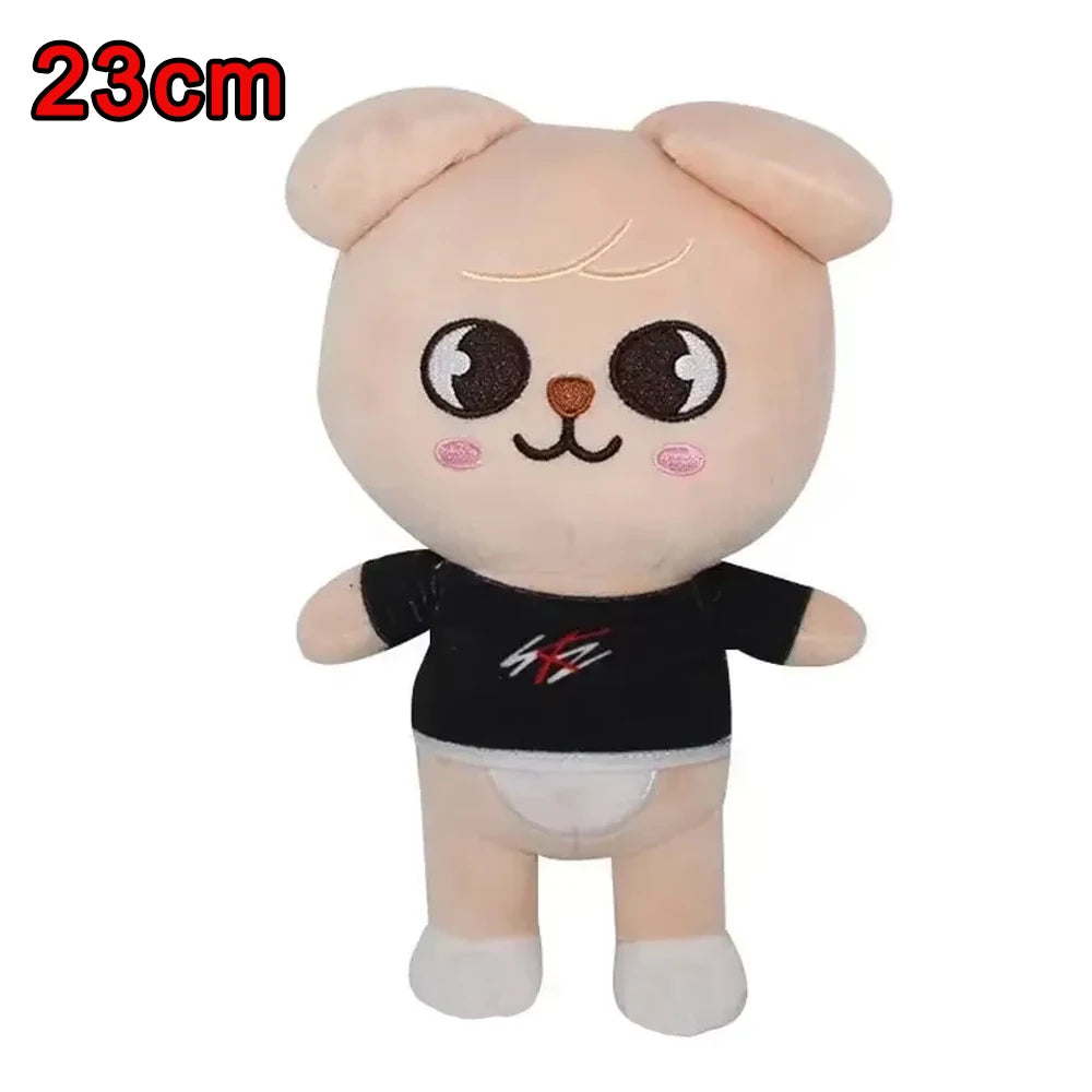 Kawaii 23 cm (9.1 in) Plush Stuffed Animal, Cute Cartoon Companion Toy & Room Decor Gift