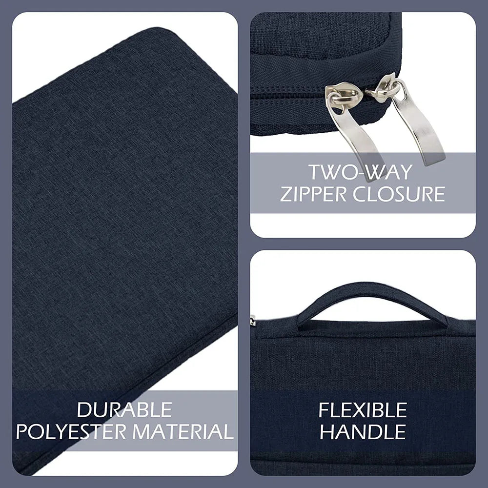 Waterproof Padded Laptop Sleeve with Handle — Fits 11–16 Inch Laptops