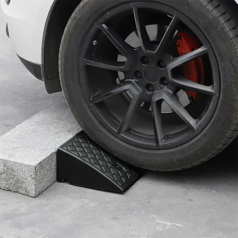 2-Pack Portable Non-Slip Threshold Ramp for Driveway, Porch & RV — Wheelchair and Pet Access