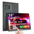 14-Inch (35.6 cm) Portable Monitor — 16:10 WUXGA 1920x1200 HDR10 IPS 400 nits 60Hz USB-C & HDMI (Touch Optional)