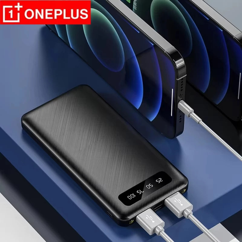 200000mAh 120W Portable Power Bank with LED Digital Display, Fast Charging USB-C External Battery for Smartphones & Tablets