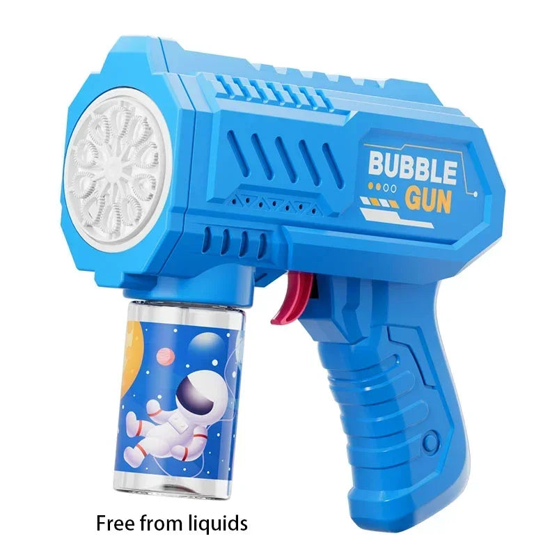 Unicorn Automatic Bubble Machine - Battery-Powered Bubble Gun for Kids Parties & Outdoor Play