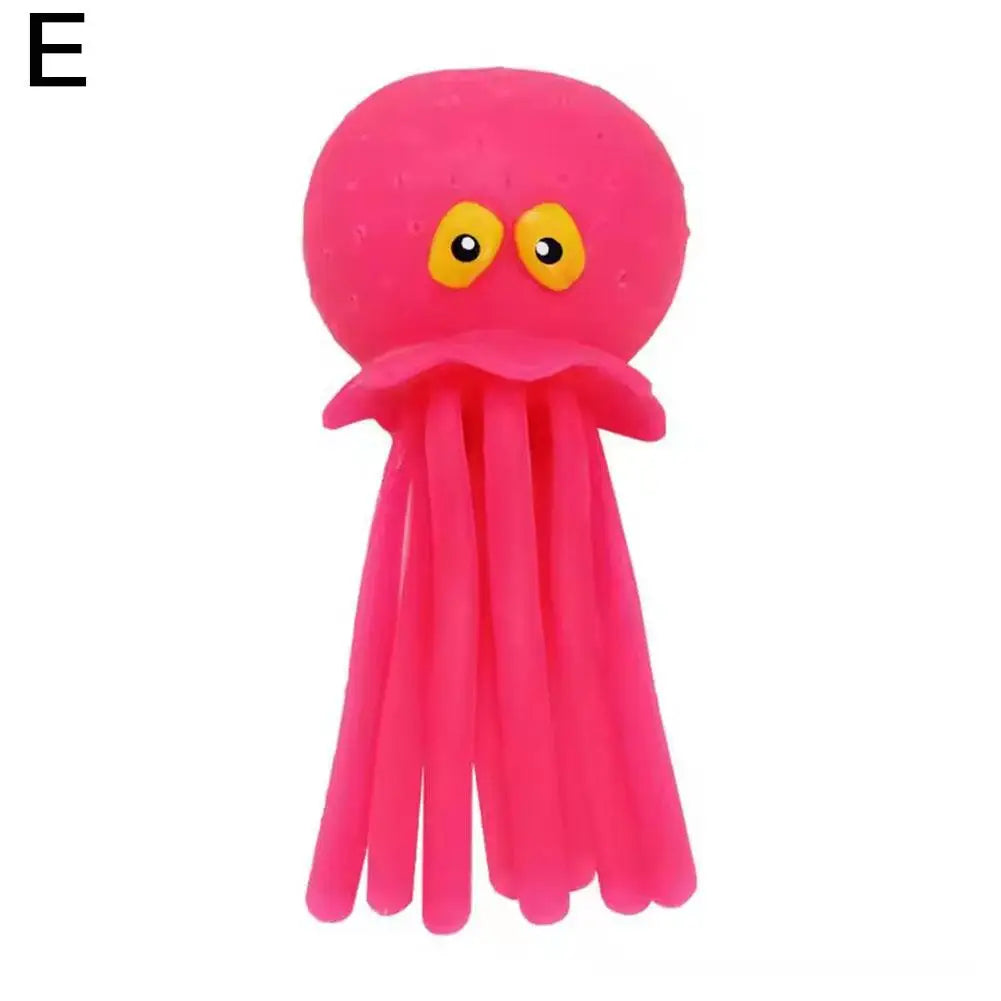 Octopus Bath Squirter Toy for Toddlers – Water Absorbing Sponge Bath Toy for Kids, Available in 1/2/3/5-Pack