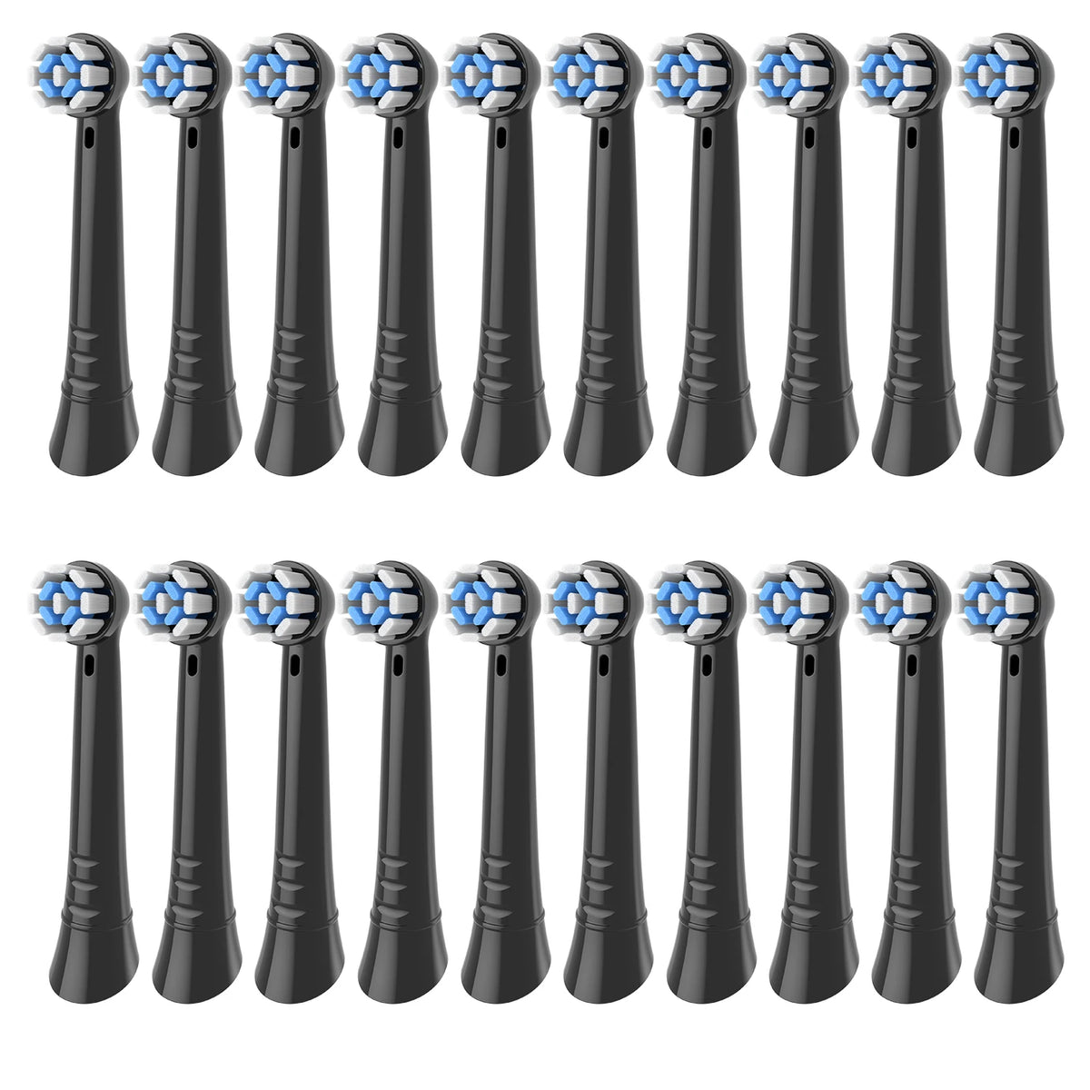 4/8/12/16/20-Pack Replacement Electric Toothbrush Heads – Compatible with iO-Style Electric Toothbrushes