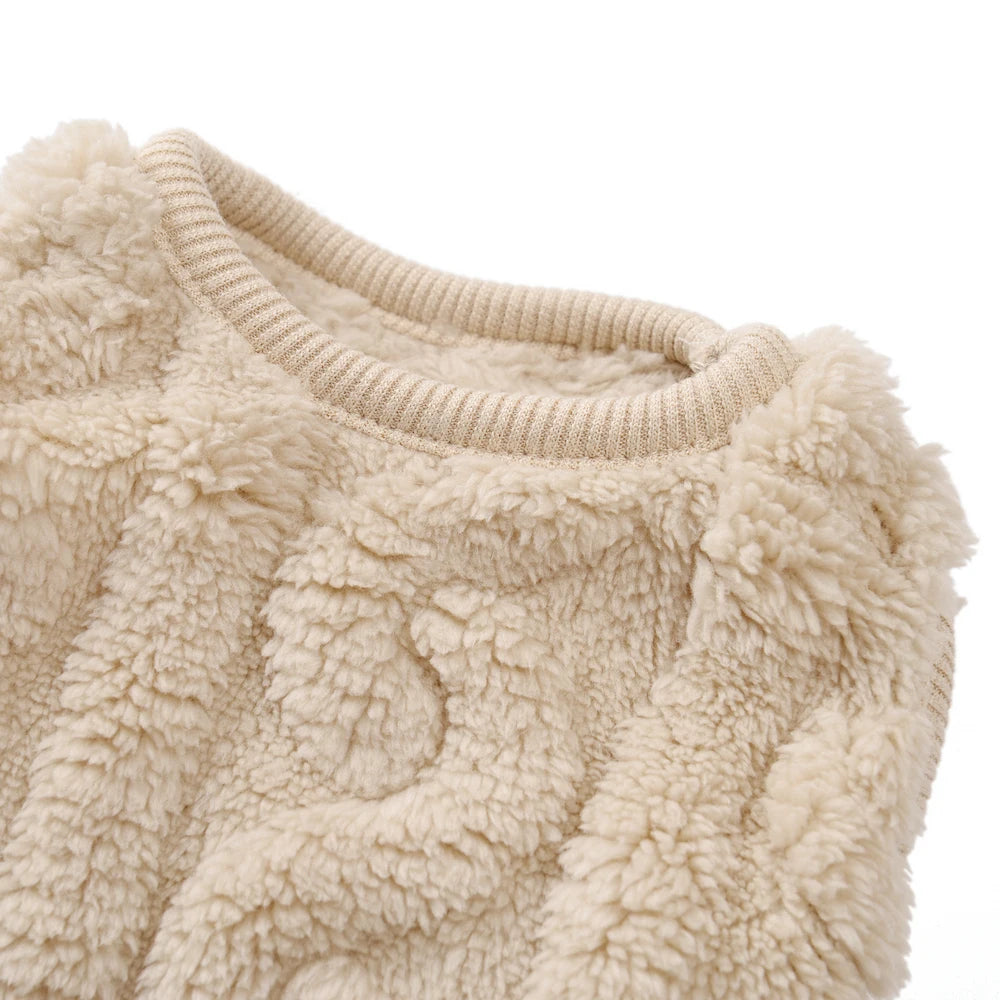 Soft Fleece Dog & Cat Sweater - Warm Autumn Winter Puppy Vest, Sizes XS-XL (7.9-15.7 in / 20-40 cm)