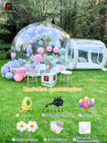 Inflatable Bubble Dome Play Tent for Kids - Transparent PVC Outdoor Bubble House with Blower, 10ft (3m) or 13ft (4m) for Parties & Trampoline Play