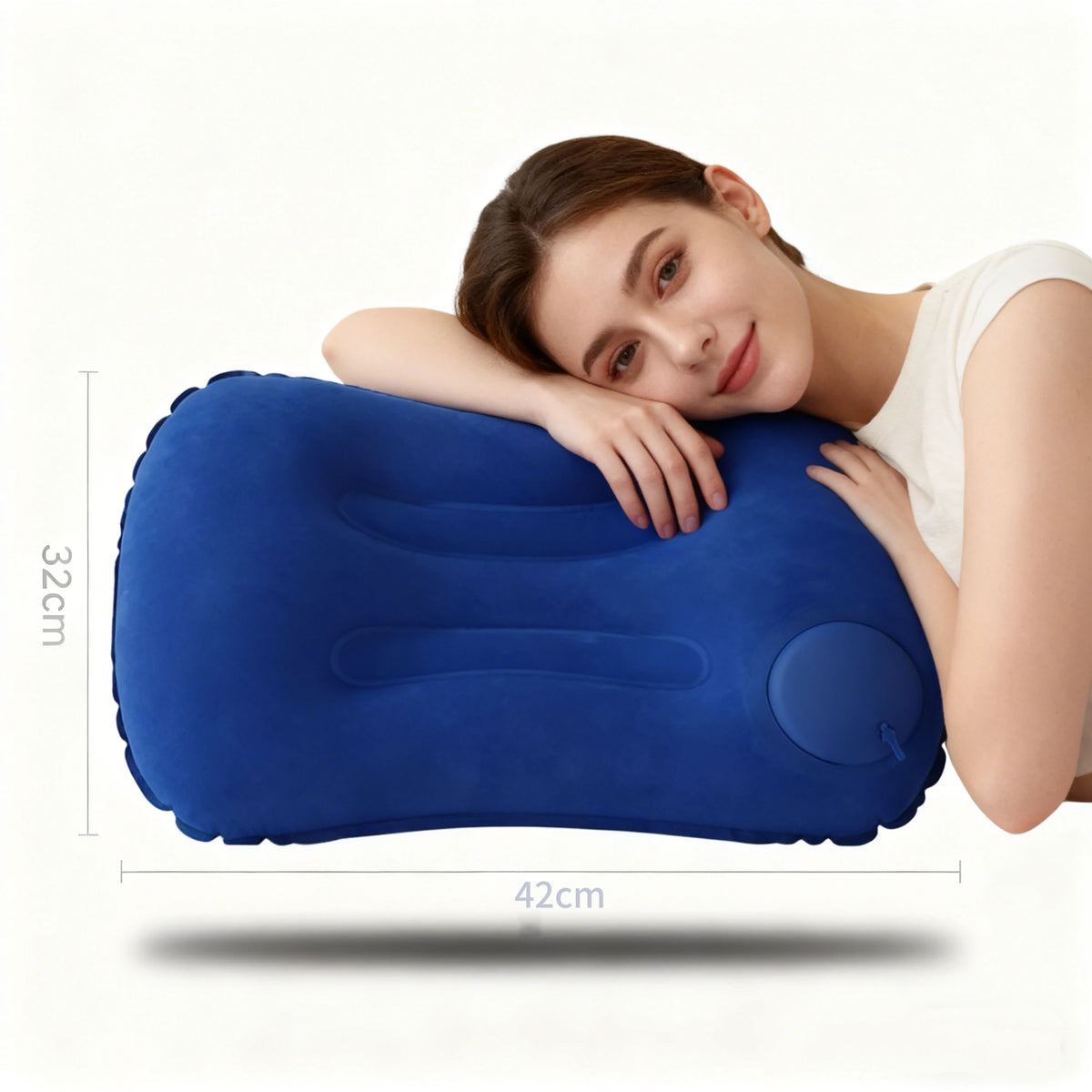 Flocked PVC Decorative Throw Pillow – Velvet-Like Flocked Cushion for Home & Living