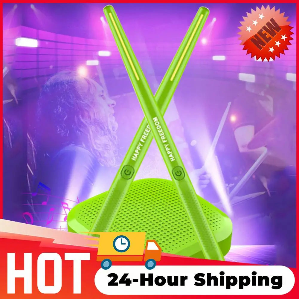 Smart air drumsticks and pedals virtual drum set, view 2