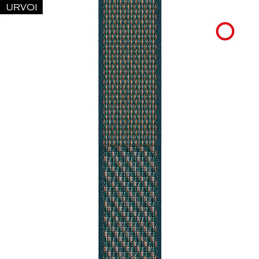 Nylon Sport Loop Band for Apple Watch — Breathable Hook & Loop Fastener — Fits 42/44/45/46/49mm