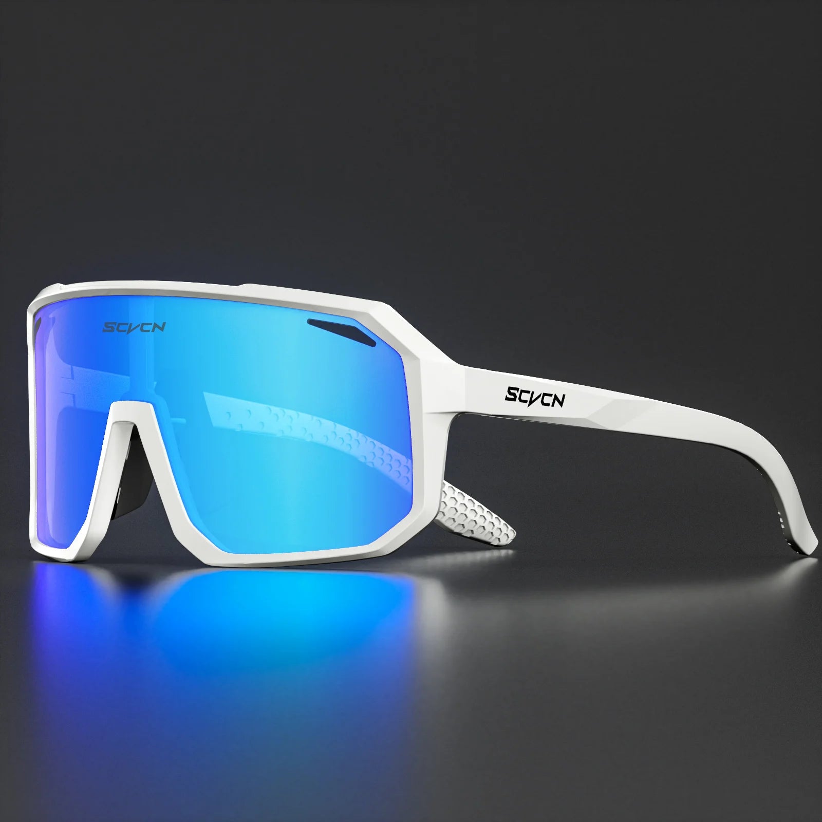Unisex UV400 Cycling Sunglasses Polycarbonate Sports Glasses for MTB & Road Bike