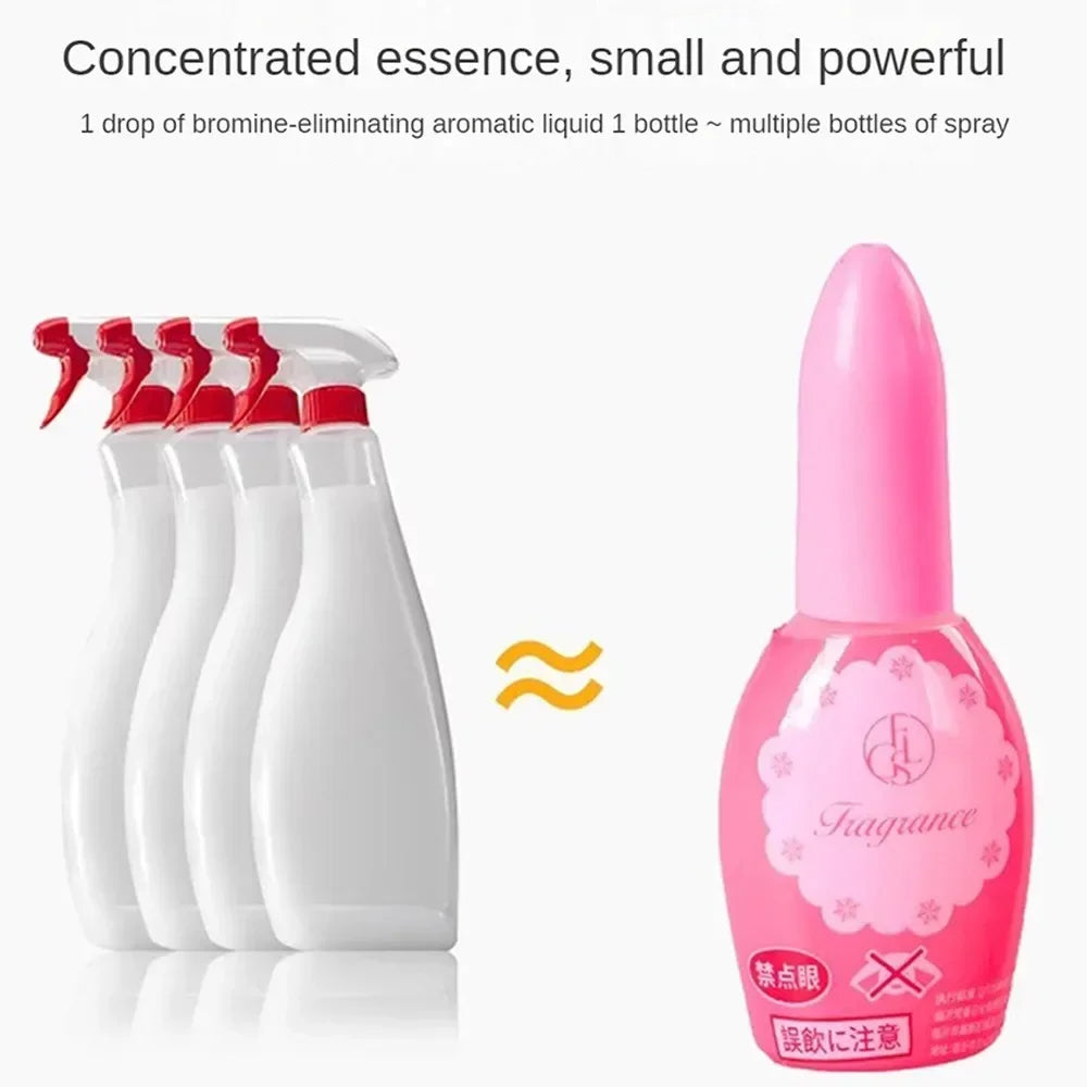 20ml Toilet Deodorizer Liquid Air Freshener Indoor Aromatherapy Odor Remover (1-Pack)