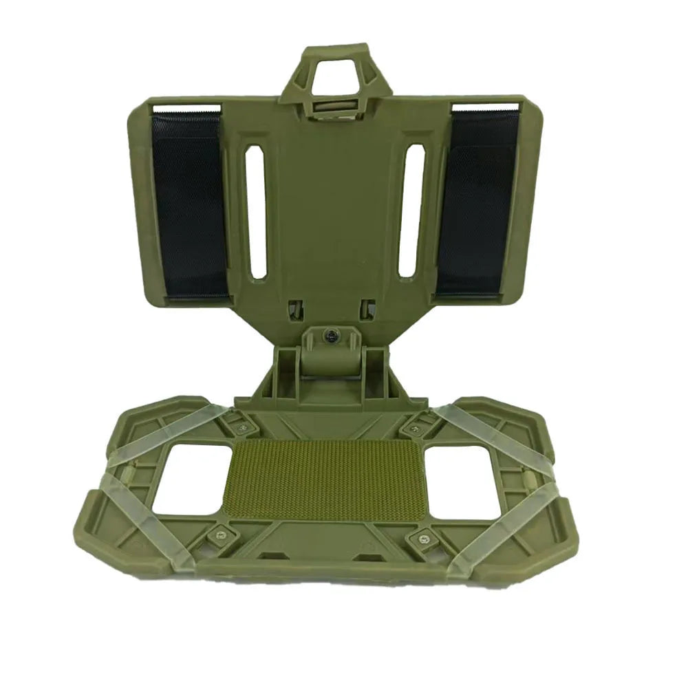 Foldable Tactical Phone Chest Mount MOLLE Admin Panel Navigation Board Organizer for Hunting Vests & Backpacks