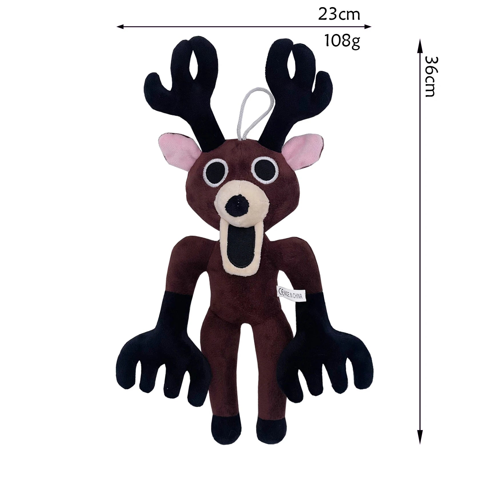 Milu Deer Plush Pillow - Cute Cartoon Stuffed Animal Toy & Room Decor Gift