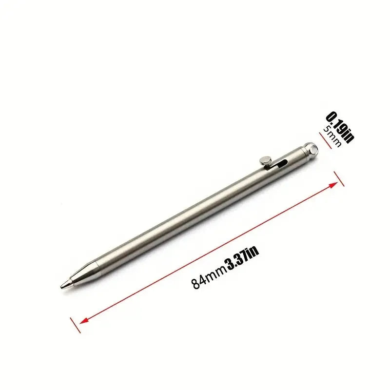 Mini Titanium EDC Pen Portable Pocket Signature Everyday Carry