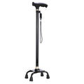 Adjustable Aluminum Walking Cane with LED Light, Non-Slip T-Handle Retractable Senior Walking Stick 28–37 in (72–94 cm)