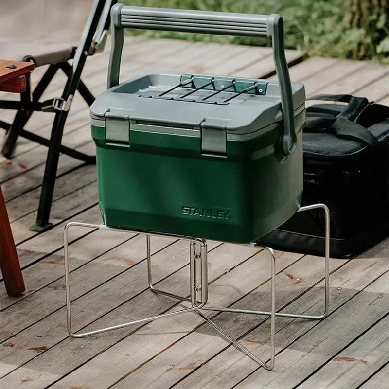 Portable Folding Cooler Stand — 1 or 2-Pack, 80 kg (176 lb) Load Capacity