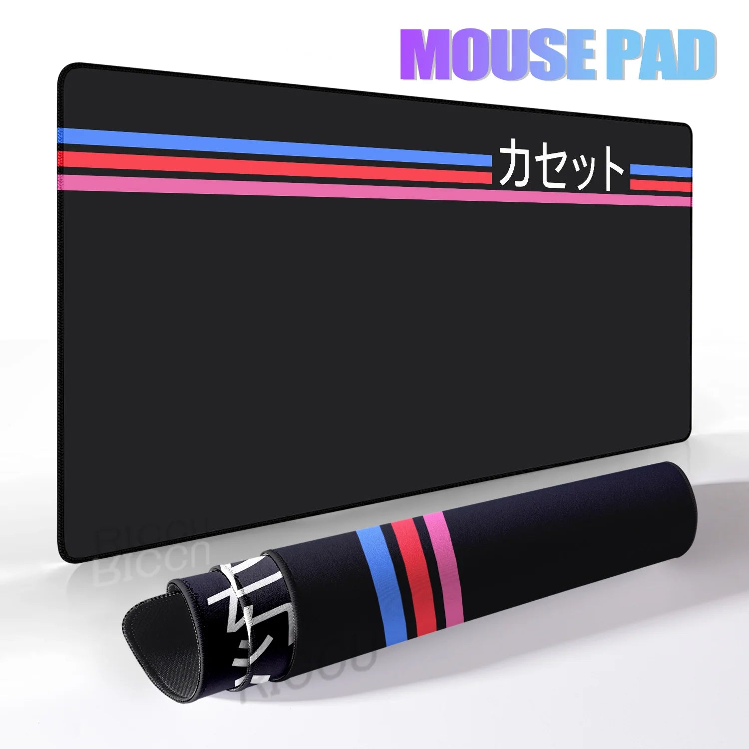XXL Gaming Mouse Pad Desk Mat 40 x 90 cm (15.7 x 35.4 in) Rubber Anti-Slip Extended Mousepad for Keyboard & PC