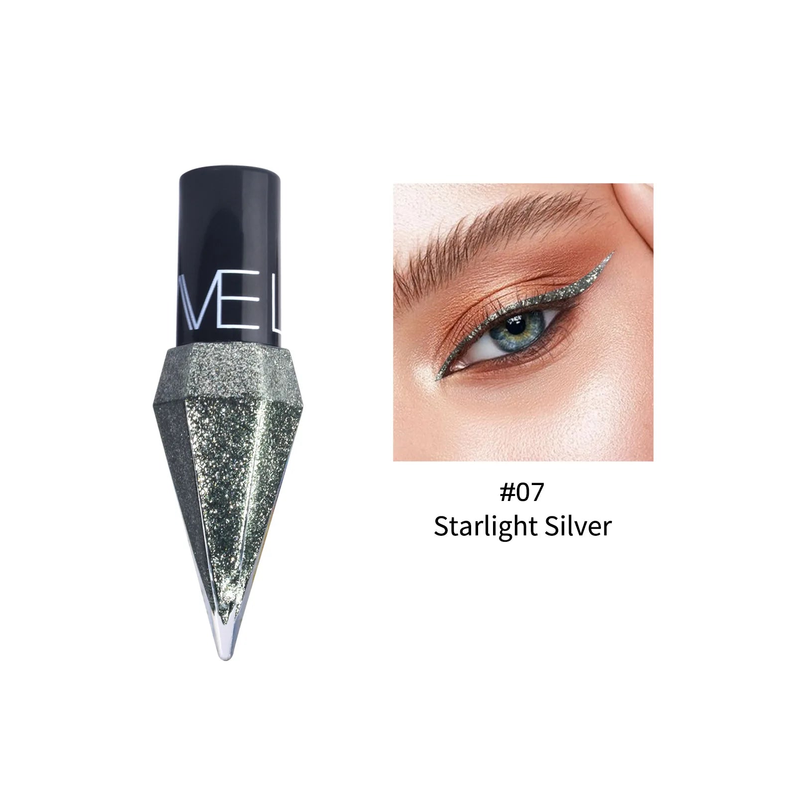 Sparkling Pearlescent Liquid Eyeliner – Quick-Dry Waterproof Smudge-Proof