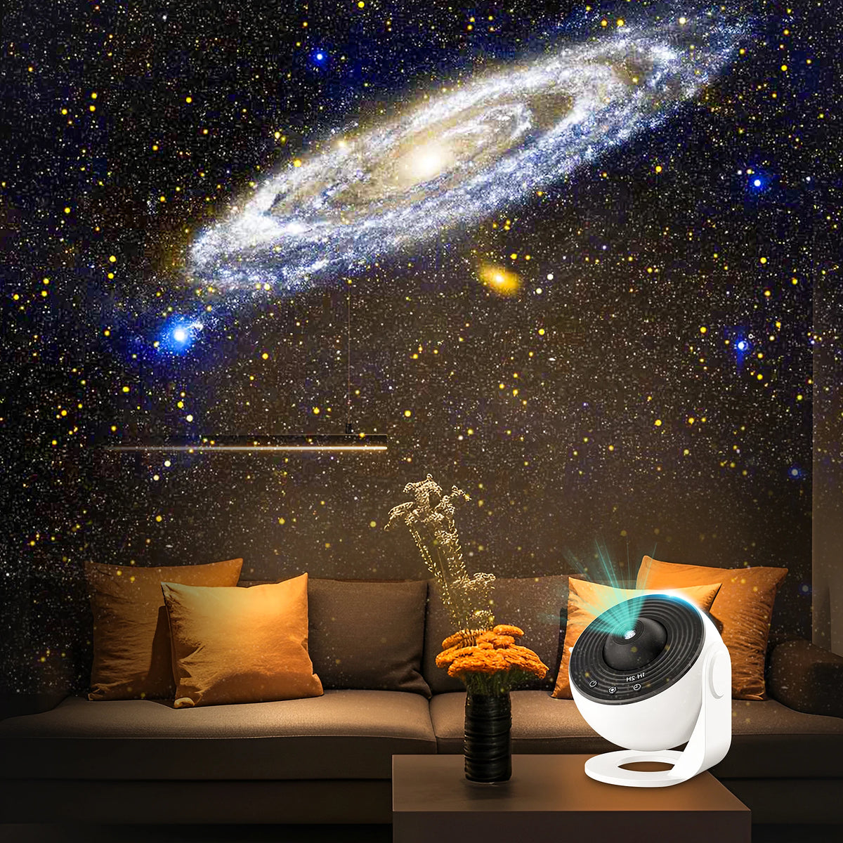 13-in-1 Planetarium Star Projector 360° Rotating HD Galaxy Light with Timer for Bedroom, Kids, Parties, Christmas