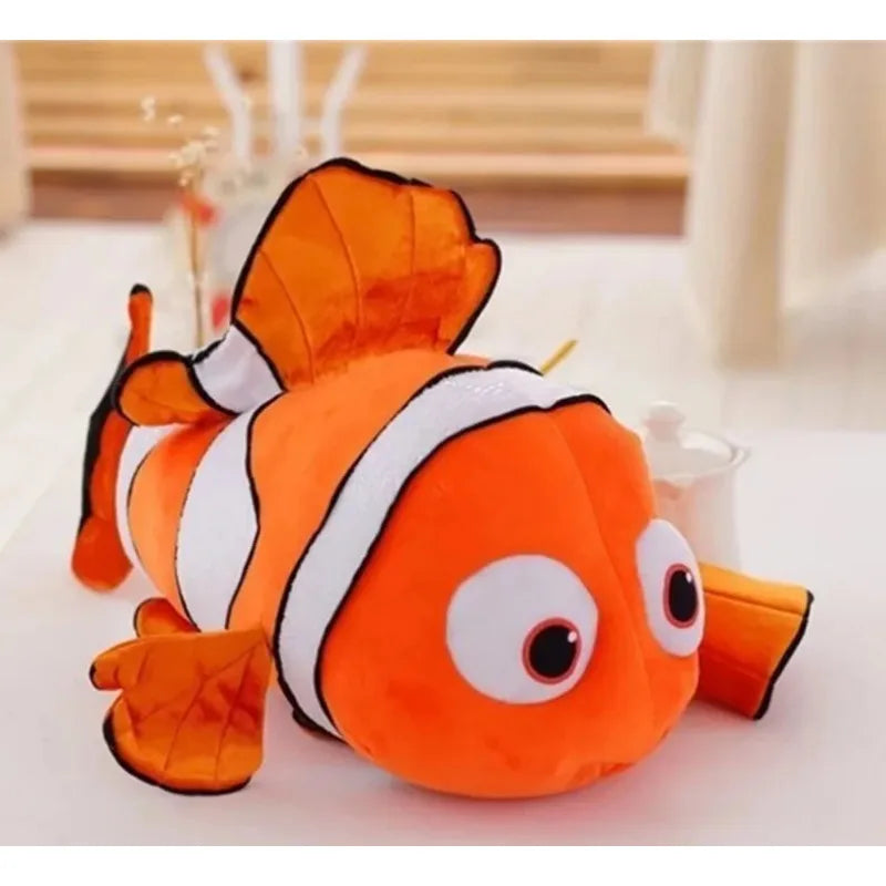 Kawaii Fish Plush Toy Marlin Nemo Dory Soft Stuffed Doll Pillow 25cm (9.8 in) Movie-Inspired Gift