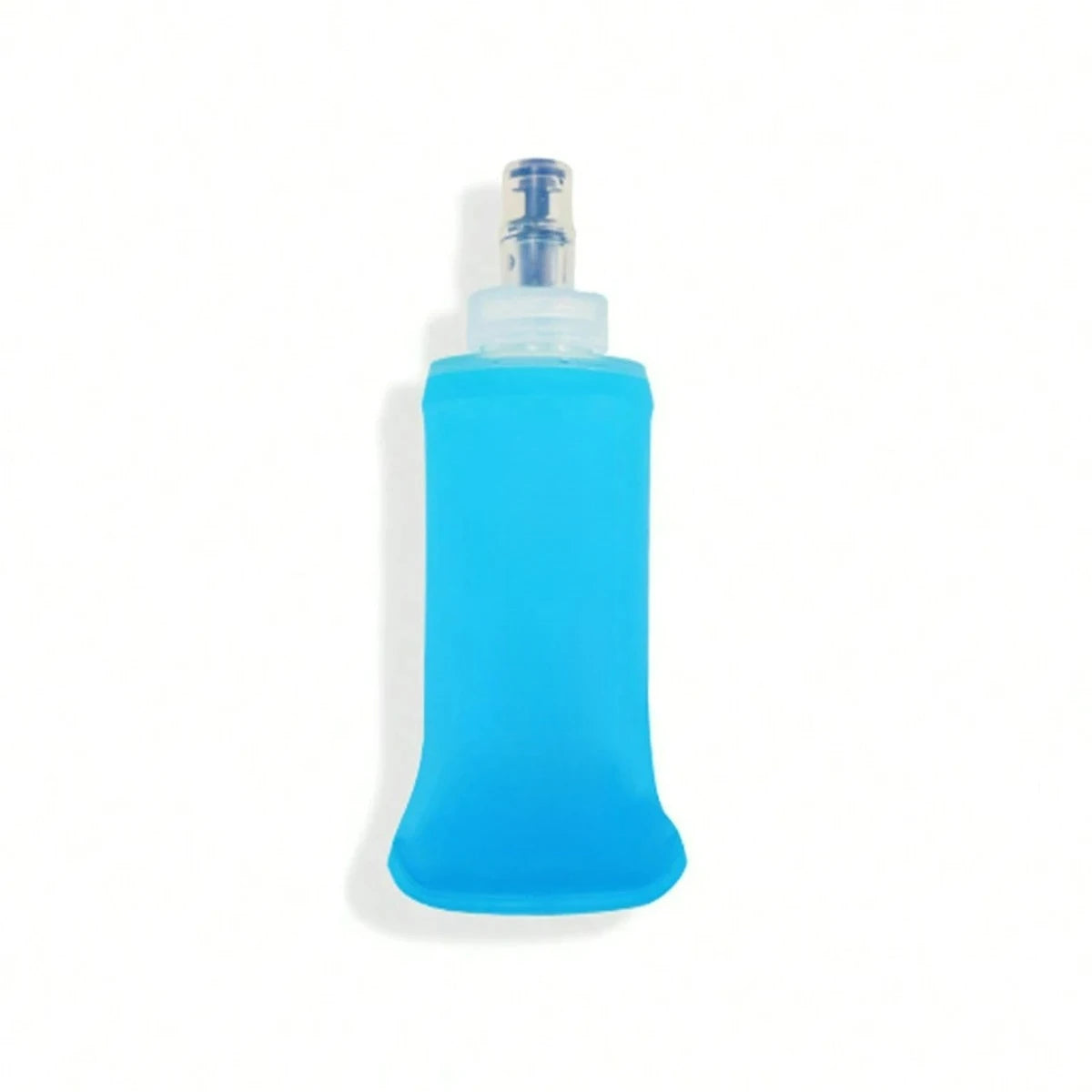150ml/250ml/500ml (5oz/8.5oz/17oz) Collapsible Silicone Water Bottle with Bite Valve - Portable for Running Camping Hiking Travel