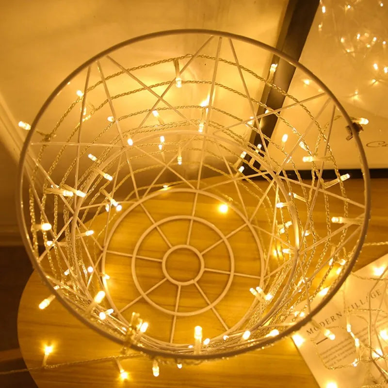 Outdoor LED String Lights 10M (32.8 ft) Waterproof Fairy Lights Festoon for Wedding Party Garden Patio