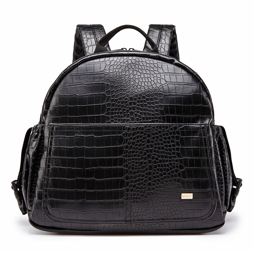 Large Capacity Waterproof Diaper Bag Backpack – Nappy Changing Bag for Moms
