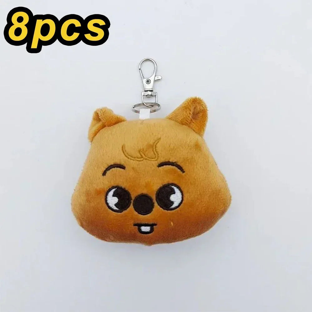 Kawaii 23 cm (9.1 in) Plush Stuffed Animal, Cute Cartoon Companion Toy & Room Decor Gift