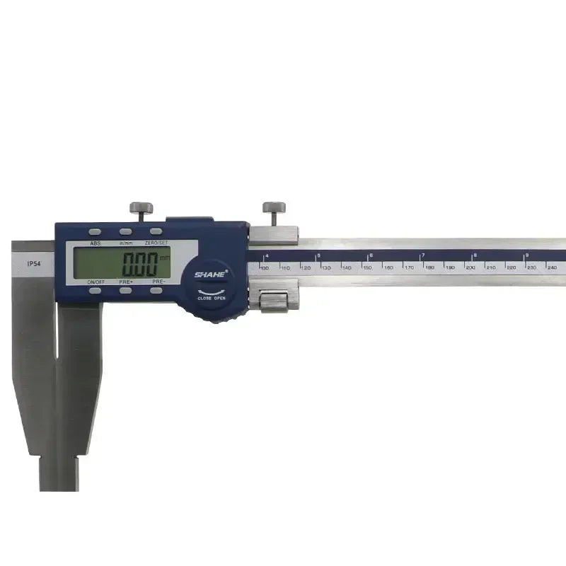 IP54 Waterproof Digital Caliper 0–500mm (0–19.69in) Stainless Steel LCD Vernier Gauge 0.01mm/0.0005in