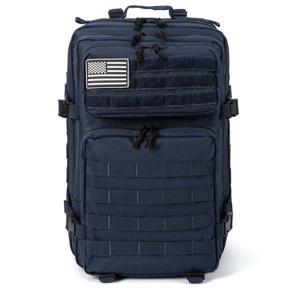 45L (11.9 gal) Tactical Backpack – Large Capacity Molle 3-Day Assault Pack for Hiking, Camping & Trekking