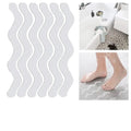 24-Pack Transparent Bathtub Anti-Slip Stickers 18 x 1.3 cm (7.1 x 0.5 in) Strong Adhesive Waterproof Safety Grip