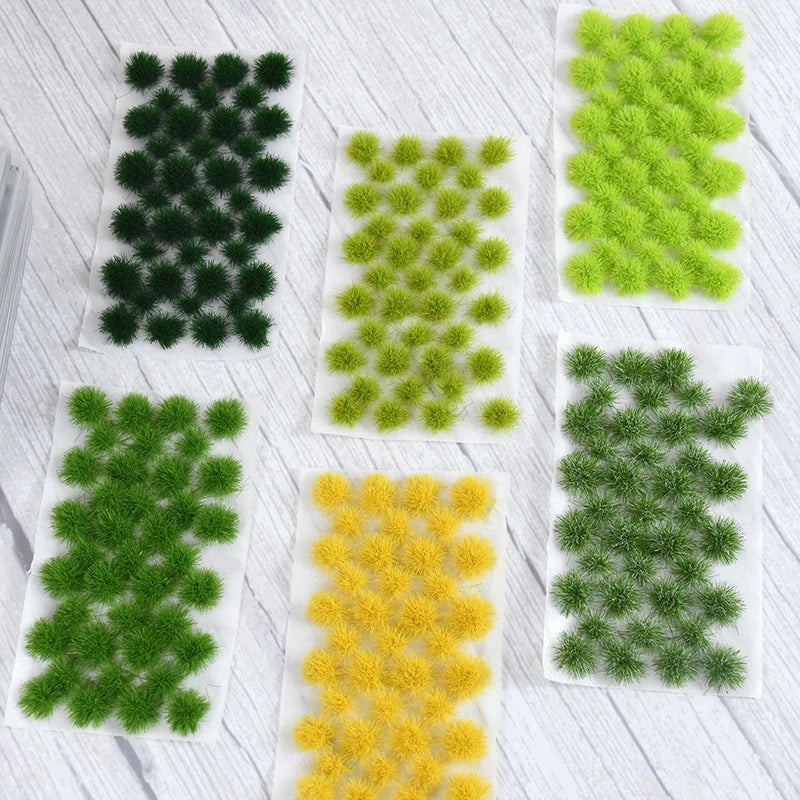 39-Piece Artificial Moss Green - Preserved Faux Moss for Home Wall Decor, Garden DIY & Mini Accessories